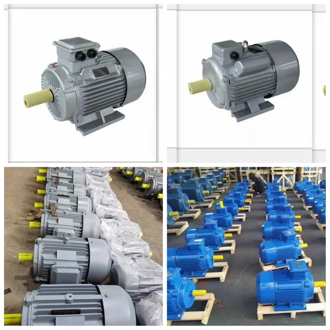 0.35kw-300kw 2-8pole High Power Hot Selling Cast Iron Body Y2 Ye2 Ie2 Y Ye3 Ie3 Series Asynchronous Three Single Phase Induction AC Electrical Electric Motor